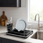 Imagen de ESCURREPLATOS NEGRO CROMO