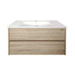 Imagen de Mueble de baño suspendido Oak 80 cm con bacha de loza