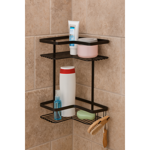 Imagen de ESQUINERO DOBLE PERFEZIONE NEGRO MATE