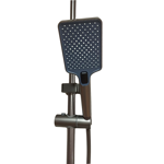 Imagen de Barral de ducha Monocomando Exterior Multifunción Grafito