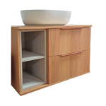 Imagen de Mueble de baño suspendido Livia catedral 78cm sin Bacha