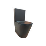 Imagen de Inodoro largo con mochila VIP Negro Mate 70X36.50X83cm