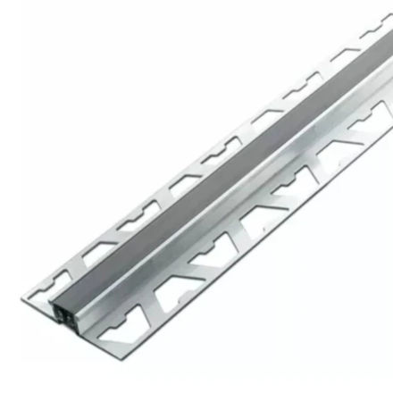 Imagen de Aluminio junta dilatación Euro 12mm 2,5mt Gris