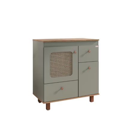 Imagen de Mueble de baño de Pie Julia Verde con Catedral 78cm sin bacha